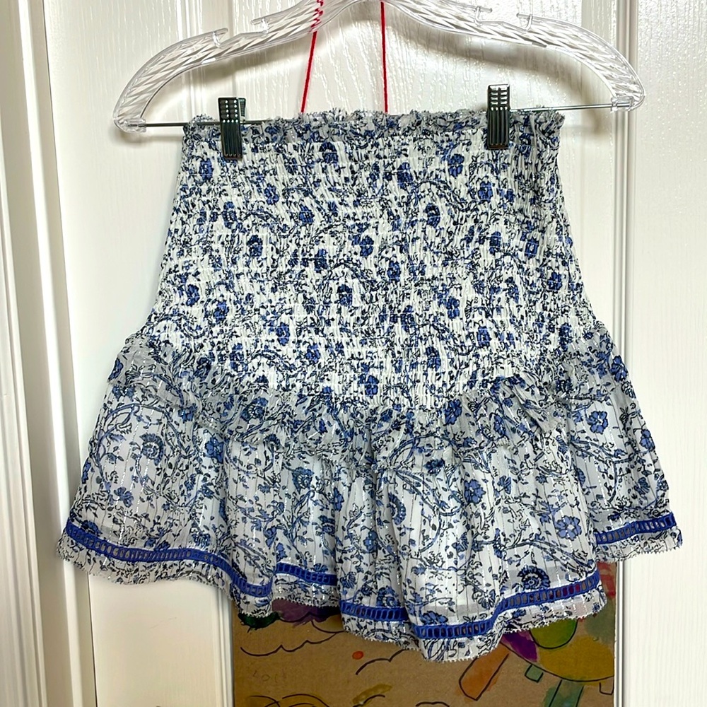 Saylor tiered mini skirt size xs